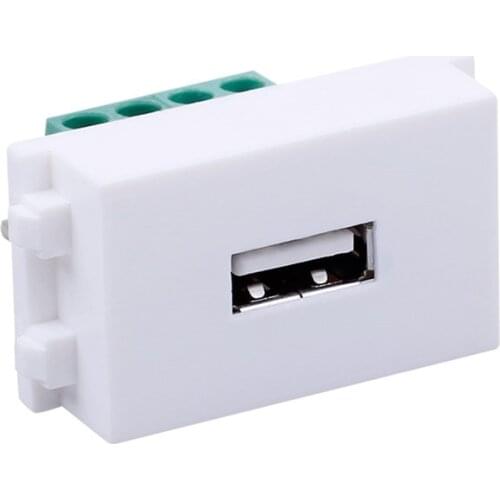 23*36mm Welding-free USB Module USB Data Socket Module 86*86mm USB Module Panel