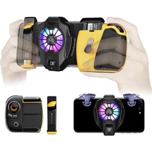 DL05 Mobile Phone Radiator Mobile Phone Live Game Mobile Phone Air-cooled Fast Cooling Device For All Most Phone Accessories