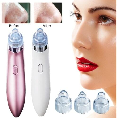 T Zone Face Blackhead Remover Face Deep Nose Cleaner Pore Acne Pimple Removal Vacuum Suction Facial Beauty Clean Skin Tool
