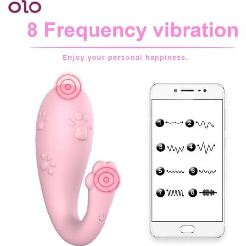 8 Speeds Monster Shape Vibrator APP Bluetooth Wireless Control G-spot Vibrating Egg Dildo Adult Games Sex Toys for Women 2021