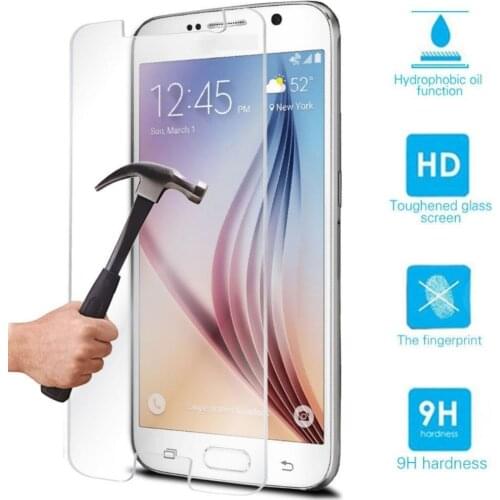 For Samsung Galaxy Note 2 3 N9000 N9005 Note 4 N9100 5 Tempered Glass Anti-Explosion Screen Protector Front Film