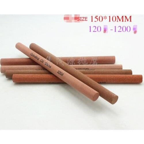 150*10MM Cylindrical WA White corundum Sharpening Sander Stone 120-1200