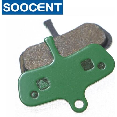 5 pairs(10 PCS) Green Memi-Metallic Resin Bicycle disc brake pads for Avid Code 2008-2010 for SH834 passing TUV and AOV TEST