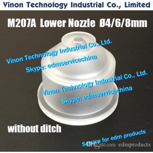 5pcs) X053C491H01 Ø4mm M207A Water Nozzle without ditch (acrylic) for Mitsubishi HA.H1.C.H Flush cup Plastic type of M2102