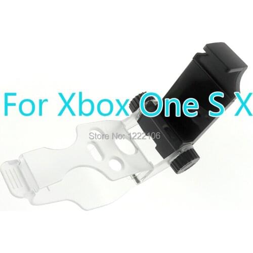 50pcs Gamepad Cellphone Clamp Mount Adjustable Smartphone Bracket Holder Gaming Clip for XboxOne Slim/X Game Controller Gamepad