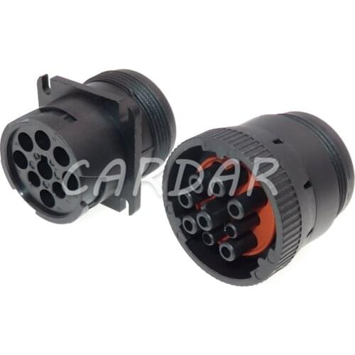 9 Pin Deutsch HD16-9-1939P HD16-9-1939S Waterproof Auto Plug Diagnosctic Tool Circular Connector For Track J1939