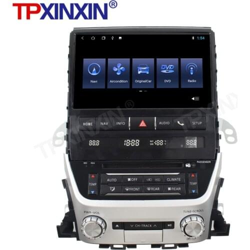64G For Toyota Land Cruiser LC200 2016-2019 Android 10 Car Tape Recorder video Multimedia Player GPS Navigation Touch HD Screen