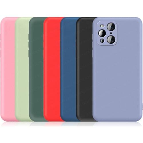 For Cover Oppo Find X2 Pro Case Find X2 Lite Neo Pro Liquid Silicone Shockproof Soft Phone Case For Oppo Find X2 Pro Case Cover