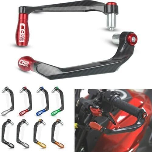 For HONDA CB599 Motorcycle accessories HandleBar Brake Clutch Levers Guard Protector CB 599 CB599/CB600F CB 600 F 2007-2013