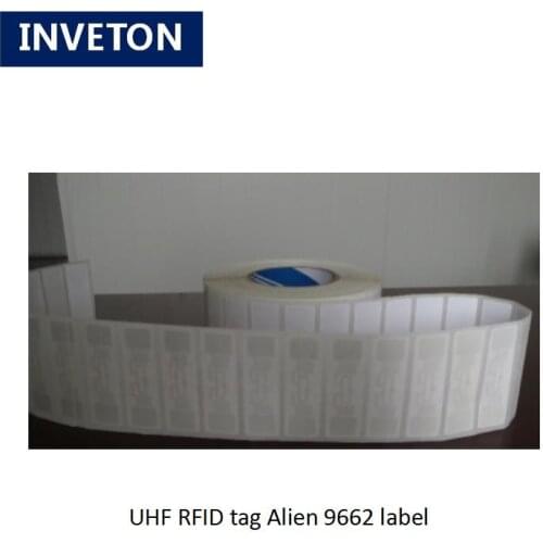 Tag sample 10pcs Alien 9662 label inlay one-use Alien H3 Chip 860-960MHz for cargo tracking management