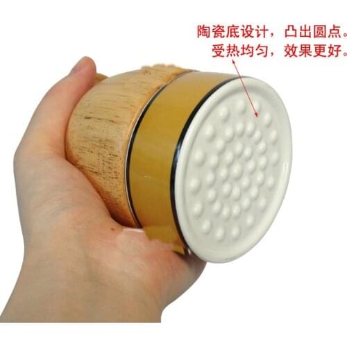 Meridian Meter Ceramic Electric Moxibustion Pot Guasha Care Tool Electronic Moxa Equipment Health Infrared Blood Stasis