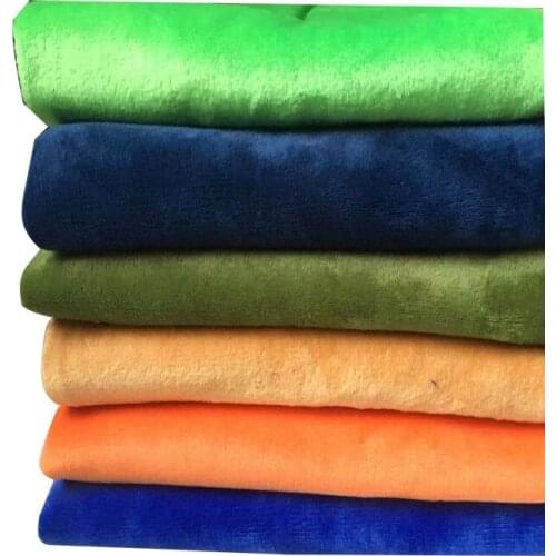 45cm*100cm Short plush crystal super soft plush fabric For Sewing DIY Handmade Home Textile Cloth For Toys Plush Fabric