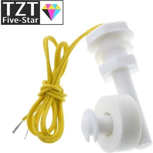 TZT Mini Float Switch Contains DC 220V Liquid Water Level Sensor Right Angle Float Switch for Fish Tank Switchs Sensors