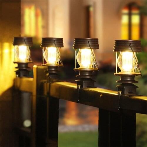 Hanging Solar Lights Outdoor Garden Solar Table Light Waterproof Landscape Lanterns Desk Lamp For Patio Fence Yard Pathway