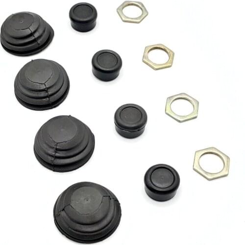 For Jetta GOLF MK1 MK2 Santana Scirocco Rearview Mirror Manual Adjustment Switch Knob Dust Sleeve Rear View Mirror Repair Kit