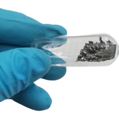 1 Gram Glass Sealed Distilled Scandium Crystal Specimen Element Hobby Collection