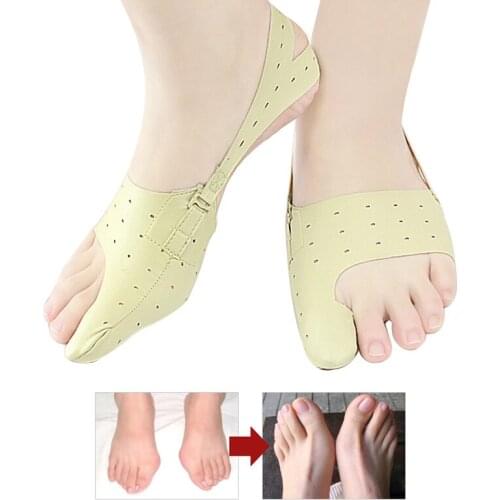 1Pair Toe Separator Orthopedic Foot Bunion Corrector Pedicure Socks Hallux Valgus Stretcher Braces Bunion Corrector Straightener