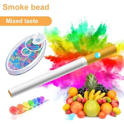 100pcs Mixed Fruit Flavour Menthol Capsule Cigarette Pops Beads Ice Cigarette for Smoking Accessories Filter Smoking Tool