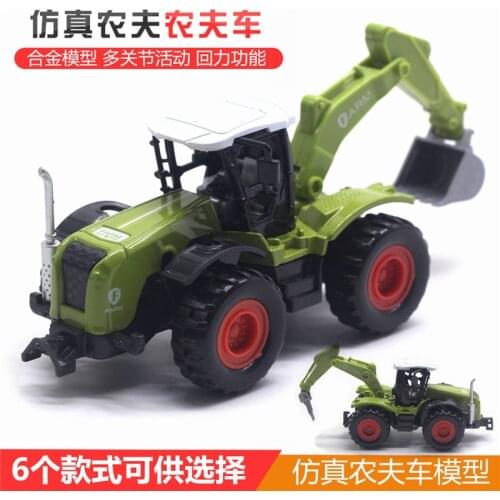 6 Alloy Boomerang Farmer Car Tool Car New Childrens Toy Car Model Wholesale Boys Like Fine Workmanship Perfect Spray Paint