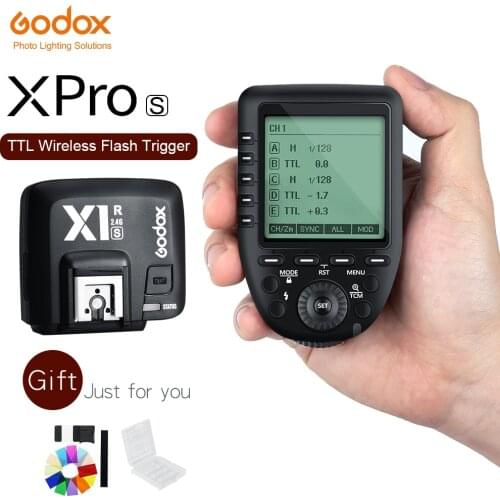 In Stock Godox Xpro-S TTL II 2.4G X System Wireless Control Remote Trigger with X1R-S Controller Receiver for Sony Flash