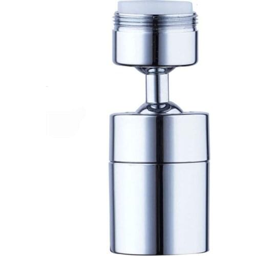 Big Angle Swivel Faucet Aerator Water Diffuser Bubbler Water Saving Filter Shower Head Nozzle Tap Connector