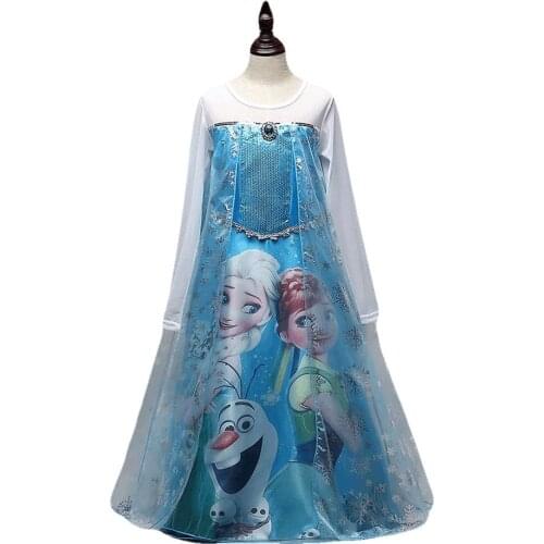 Disney Frozen Baby Girls Tutu Ballerina Pettiskirt Layer Fluffy Children Ballet Dresses For Party Dance Princess Tulle Miniskirt