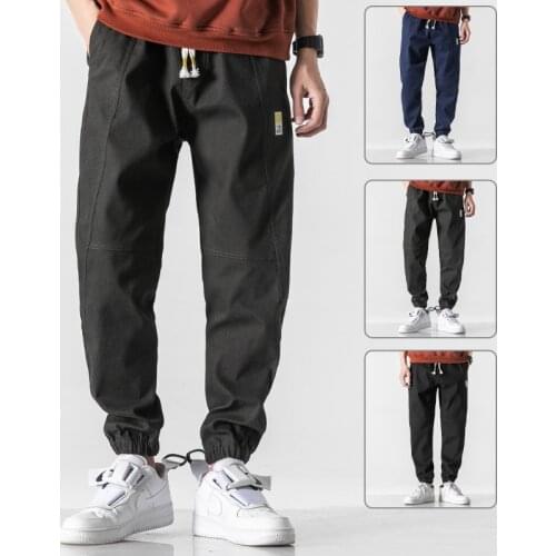 Men Jeans Baggy Plus Size 2021 New Joggers Pants Hip Hop Ankle-Length Trousers Oversized Wide Leg Pants Denim Streetwear M-8XL