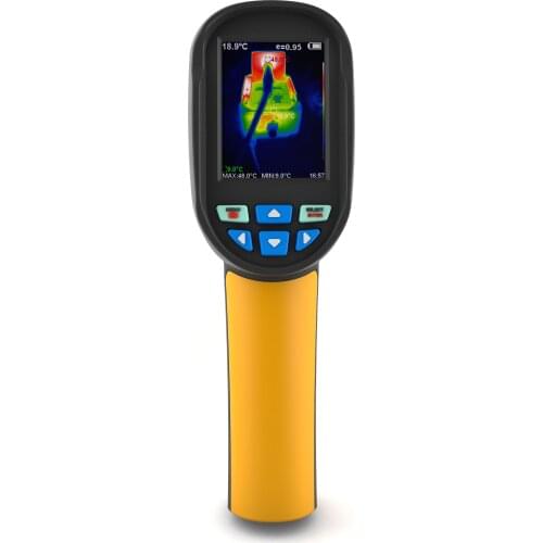 HT-04D 2.4" Thermal Imaging Camera HD Color Screen IR Thermal Imaging Device -20~300 Degree 220x160 Resolution