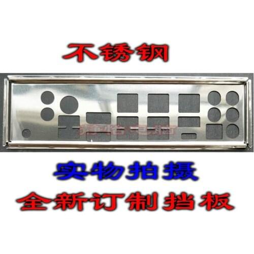 IO I/O Shield Back Plate BackPlate Blende Bracket For ASRock Z390 Ultimate