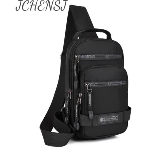 JCHENSH Large Capacity Mens Shoulder Bag Designers Handbags For Men Waterproof Oxford Male Cross Body Bags