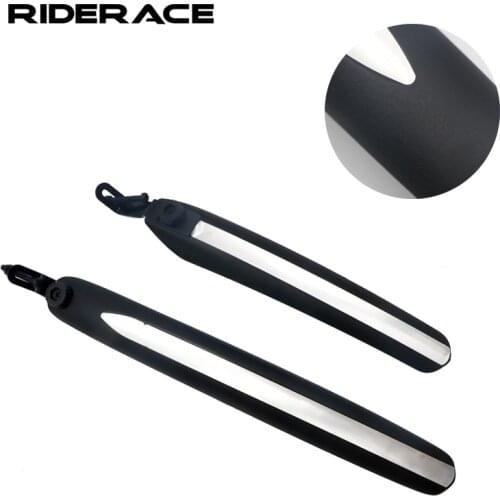 2 Pcs Bicycle Fenders Set Front And Rear Wings Mud Guard MTB Road Bike Adjustable Mudguard Handy Mount Cycling Accessories