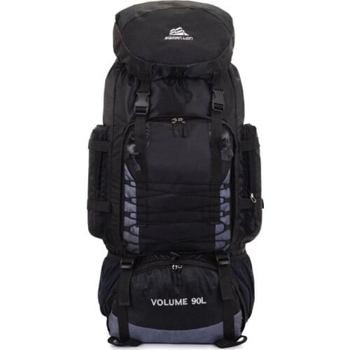 90L Multifunctional Climbing Backpack Men Outdoor Camping Bags Big Capacity Trekking Backpacks Mountaineering Travel Bag For Men