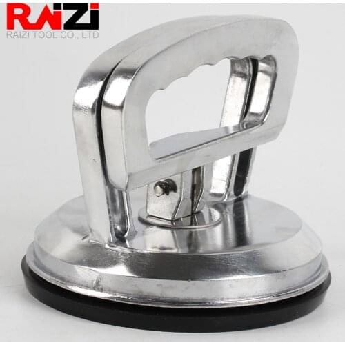 Raizi 1 Pcs Manual Aluminum Suction Cup For Granite Glass Tile Carry Tool Car Repair Tool Auto Suction Cup