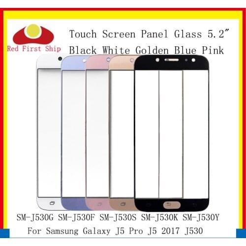 10Pcs/lot Touch Screen For Samsung Galaxy J5 PRO 2017 J530 J530F Touch Panel Front Outer J5 Pro SM-J530F LCD Glass Replacement