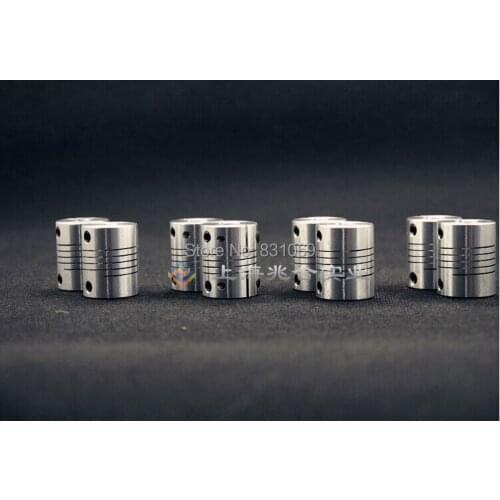 2pcs/Lot BR 6mm x 8mm 6mm to8mm D20 L25 Flexible Coupling Coupling CNC Shaft Coupler Encoder Connector Brand New