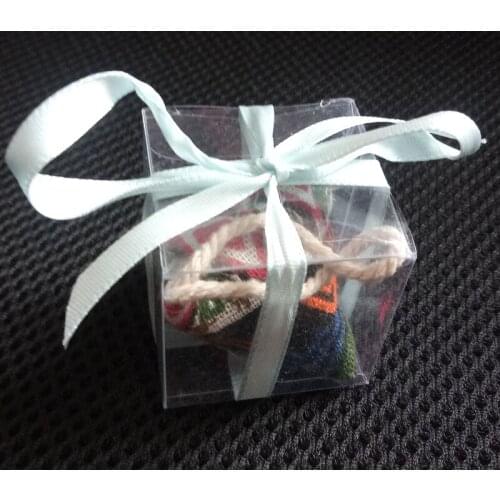 50pcs Square Transparent PVC Box Plastic Clear Pvc Boxes Packaging Plastic Box Diy Gift Boxs For Jewelry/christmas/wedding/gifts