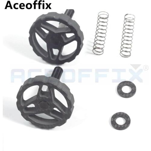 Aceoffix buckle fit for Brompton 1 pair folding bike carbon clamp / titanium screw hinge clamp Ti folding Bicycle Parts