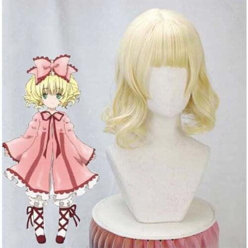 Anime Rozen Maiden Cosplay Wigs Hina Ichigo Cosplay Heat Resistant Synthetic Wigs Halloween Carnival Party Women Cosplay Wig