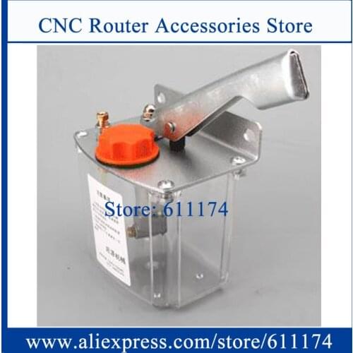 CNC Router machine Manual Oil Pump, Lubrication box, Lubrication grease Pump