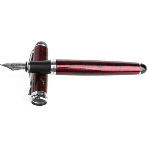 JINHAO X750 Art Fountain Pen Pull-type Cap Curving-nib Writing Painting Gift