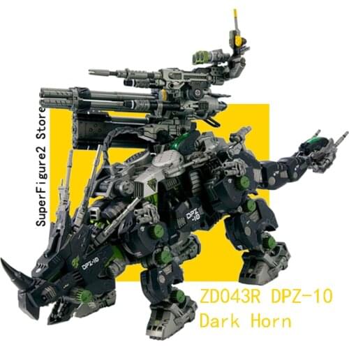 K o t obukiya Model 01751 Soth Mechanical Beast ZD043R DPZ-10 ZOIDS Dark Horn Dark Triceratops Figure Toy Gift