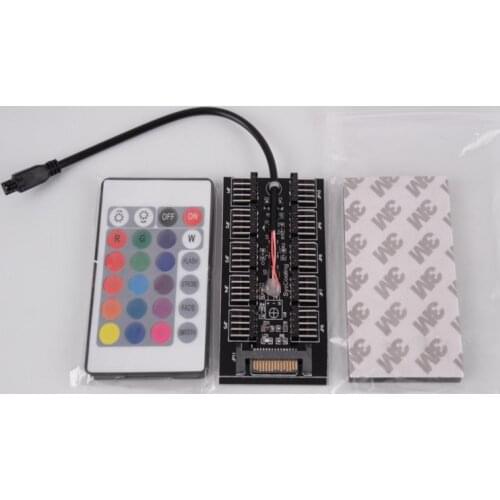 Sync Controller For RGB Lighting & Fan Power/PWM, Hub For Connecting/Sync To Motherboard