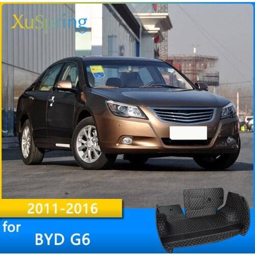 Car Trunk Mat Cargo Liner For BYD G6 2011 2012 2013 2014 2015 2016 Rear Tail Durable Boot Cover Protective Styling