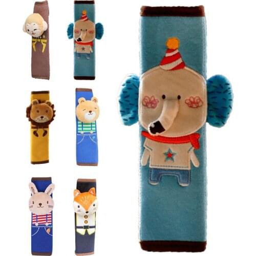 50% Hot Sales Safety Belt Cover Detachable Comfortable Soft Universal Seat Belt Pad for Children