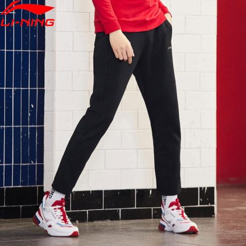 Li-Ning Men Training Series Sweat Pants Comfort Regular Fit 63%Polyester 37%Cotton LiNing Sports Pants AKLP019 CJFM19