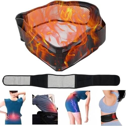 NEW Adjustable Waist Tourmaline Self Heating Magnetic Therapy Back Waist Support Belt Lumbar Brace Massage Band Health Care