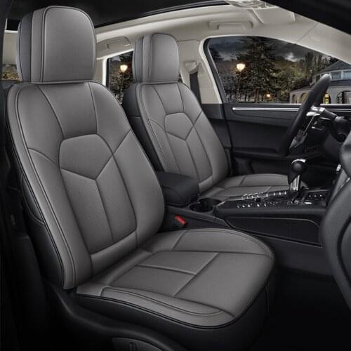 Custom leather car seat cover full set for besturn b50 b70 borgward bx5 bx7 BYD F0 F3 F6 changan cs35 eado car accessories