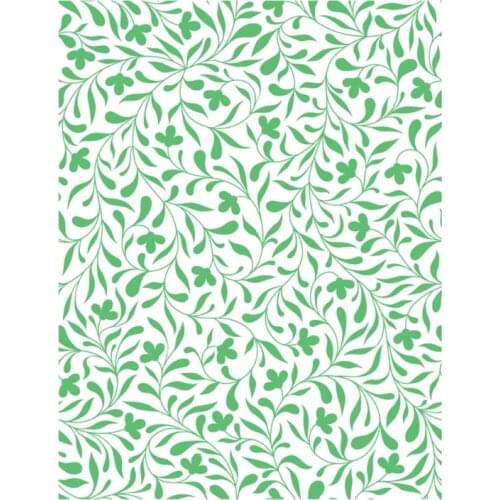 Vine Self-Adhesive Silk Screen Printing Stencil Reusable for Painting T-Shirt A0NA