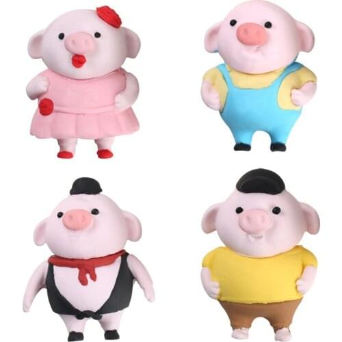 Cute Cartoon Small Pig Silicone Mold Chocolate Fondant Cake Decorating Mould DIY ChildrenS Birthday Cake Decorating Tools