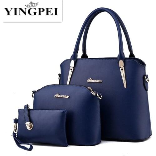 YINGPEI Women Bag luxury handbags designer Vintage Casual Tote Top-Handle Women Messenger Bags Shoulder Purse Wallet High Qualit